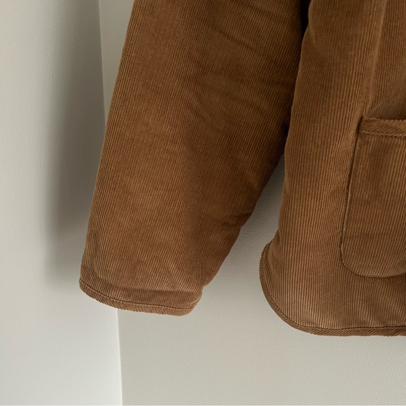 Vintage Corduroy Quilted Oversized Barn Chore Coat Jacket Women’s XL - Picture 4 of 11